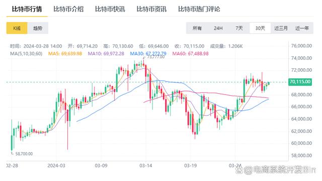 包含比特币行情价格走势图的词条