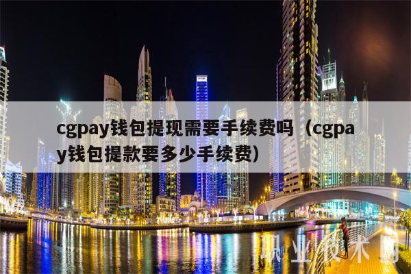 cgpay钱包的简单介绍